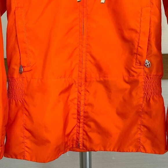 JC de Castelbajac Orange Zip Up‎ Windbreaker Light Jacket Sz S *no size label* - Picture 4 of 15